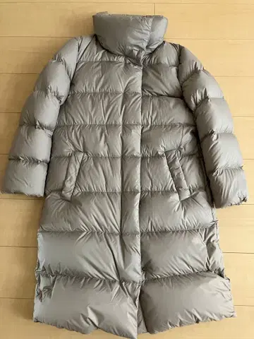 유니클로 롱 기장 다운 자켓