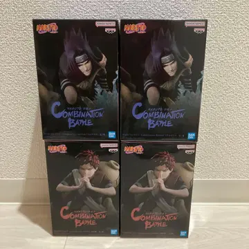 NARUTO 피규어 우치하 사스케 가아라 2종 4체 세트