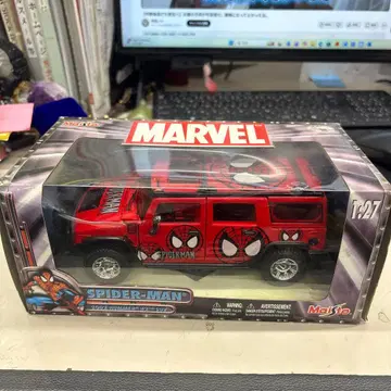 MARVEL 스파이더맨 Hummer H2 SUV 1/24