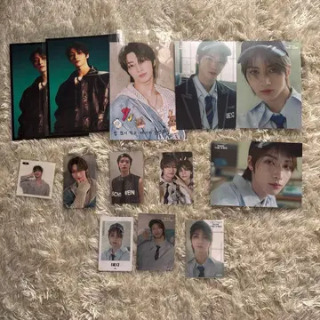 NEXZ 유우 트레카 랜티큘러 엽서 스티커 세트