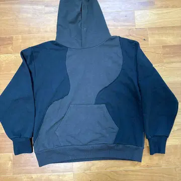 BLACK by mousy 패널 디자인 후드티