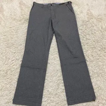 에드윈 슬랙스 팬츠 스트레이트 수트 남성용 바지 그레이 L