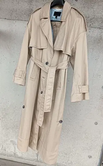 [ 미사용 새상품 ] BANANA REPUBLIC 베이지 트렌치코트