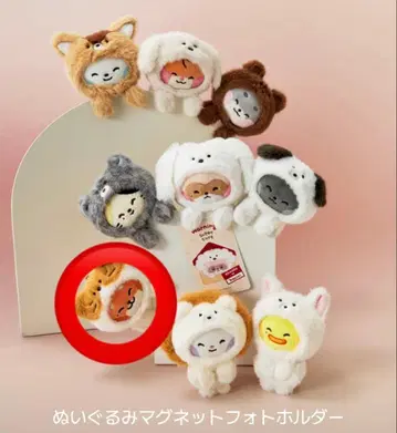 튀니니 zeroni 팝업 봉제인형 마그넷 포토홀더