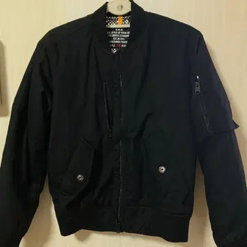 바틀 BURTLE 5260 플라이트 방한 자켓 M 블랙