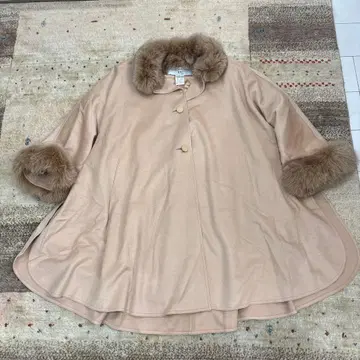 하나에모리 코트 판초 퍼 40