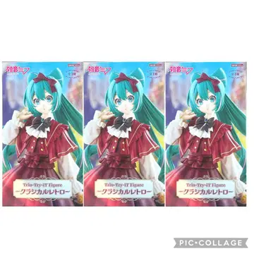 하츠네 미쿠 Trio-Try-iT 피규어 클래시컬 레트로 3개