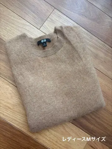 UNIQLO 캐시미어 크루넥 스웨터 M 사이즈