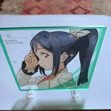 러브 라이브 선샤인 아크릴 보드 스탠드 마츠우라 카난