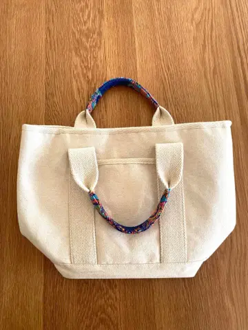 토트백 내추럴/페이즐리 무늬