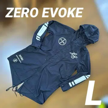 새상품급 ZERO EVOKE 롱 코트 남성용 L 사이즈 블랙