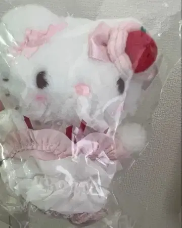 산리오 딸기 휘핑 케이크 시리즈 마스코트 백참 헬로키티