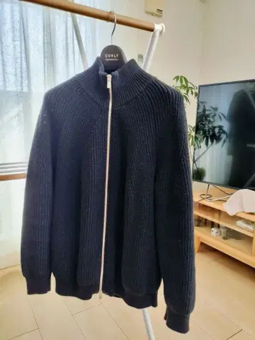 BATONER 드라이버즈 니트 black 사이즈 1