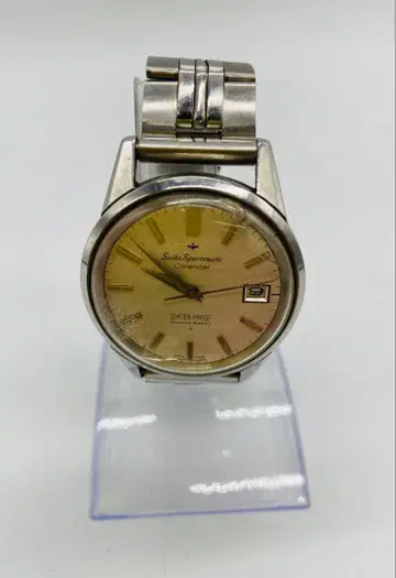 11s24. SEIKO Sportmatic 5 자동 손목시계 3침 은색