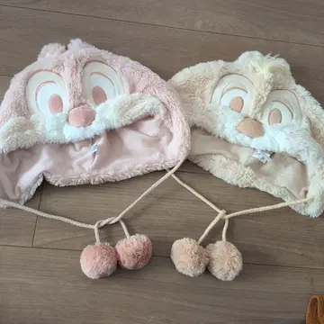 도쿄 디즈니 리조트 칩과 데일 팬캡 세트