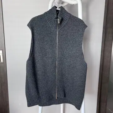 CINOH 드라이버 니트 베스트 그레이 38