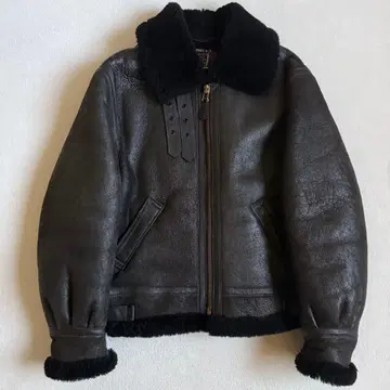 Schott B-3 40 플라이트 자켓 양가죽 블랙