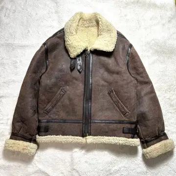 JUNGWOO FUR corp TYPE B-3 리얼 무스탕 자켓