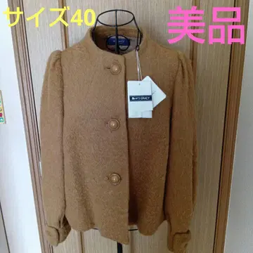 택 포함 새상품급 [엠즈 그레이시] 모헤어 코트