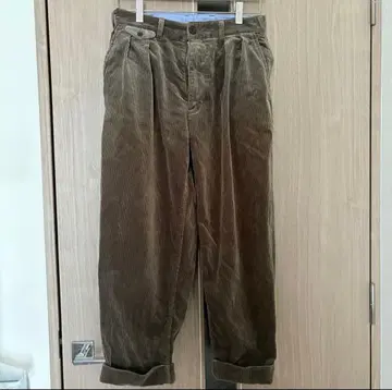 beams plus 코듀로이 팬츠
