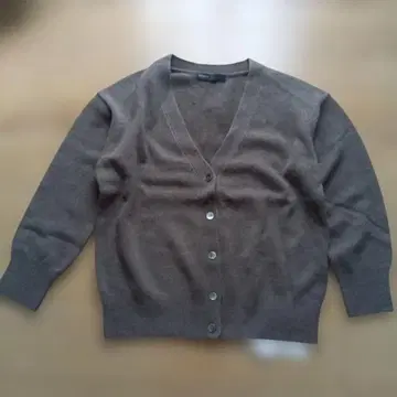 브라운 긴팔 가디건