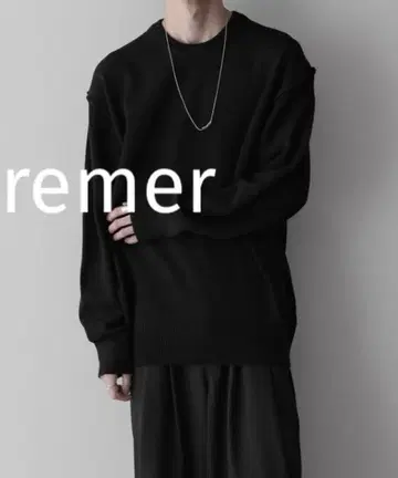 remer 루즈 언-클래식 볼륨 니트