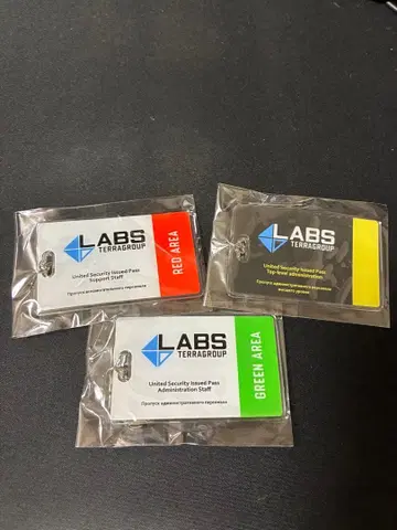 탈코프 카드 키 키링 3색 세트