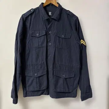graniph 네이비 밀리터리 자켓 L 사이즈