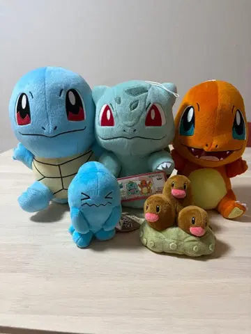 포켓몬 봉제 인형 세트