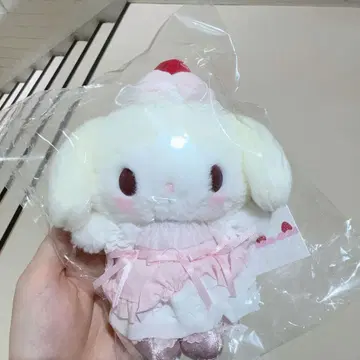 산리오 딸기 휘핑 케이크 마스코트 백참 마이멜로디