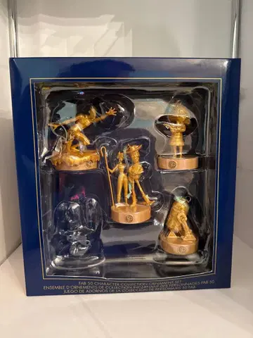 디즈니 wdw 50주년 기념 골드 오너먼트