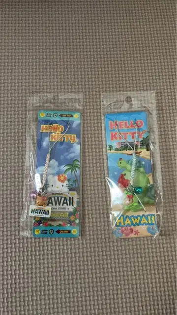 [ 하와이 한정판 ] 헬로키티 스트랩 2세트