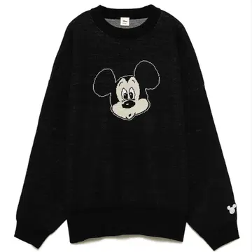 미키마우스/미키마우스/자카드 니트 풀오버