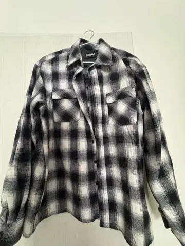 supplier Leather Patch Check Shirt