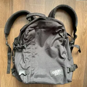 캐빈 제로 블랙 백팩 28L