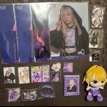CANDY TUNE 미야노 시즈카 굿즈 모음