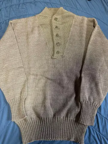 40s WW2 빈티지 지프 스웨터