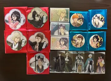 BLEACH 중국 한정판 캔뱃지 마그넷 아크릴 코스터 클리어 카드