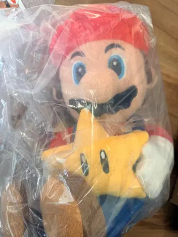 1번 복권 마리오 A상 봉제 인형 미사용 새상품