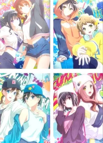 영화 최종악장 울려라 유포니움 전편 예매 혜택 클리어 파일 4종 노랑