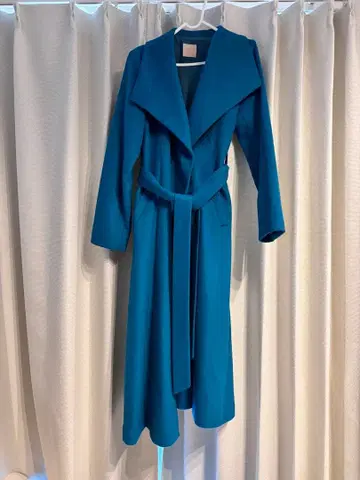 틸 벨트 포함 롱 코트