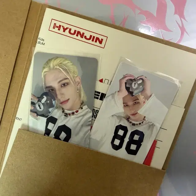 스트레이키즈 맥시던트 앨범 케이스버전 현진 풀세트