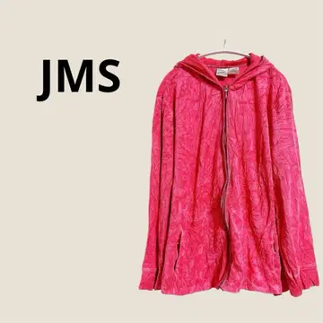 JMS 핑크 후드 부착 후드티