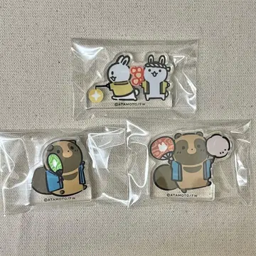 너구리와 여우 아크릴 피규어