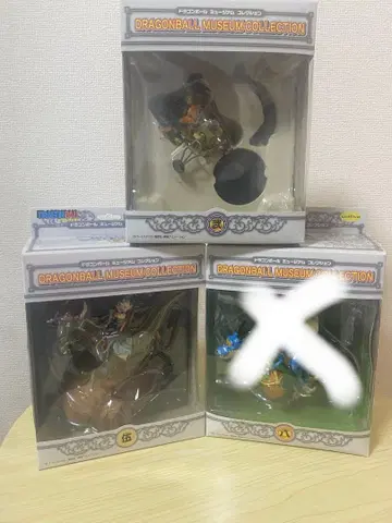 드래곤볼 뮤지엄 컬렉션  손오공&배기 오 손오공&공룡