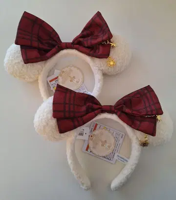 [ 새상품 ] 도쿄 디즈니랜드 릴린린 머리띠 크리스마스 2025