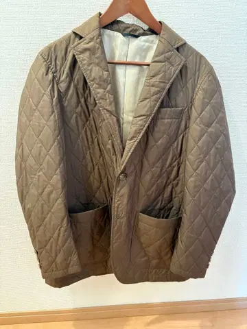 더반 퀼팅 테일러드 자켓 M 충전솜