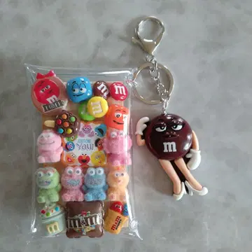 M&M's 세서미 스트릿 데코 팩 키링