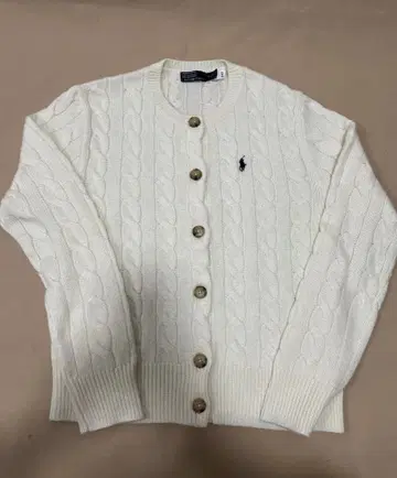 미사용 새상품 폴로베어 폴로 랄프 로렌 니트 가디건 M