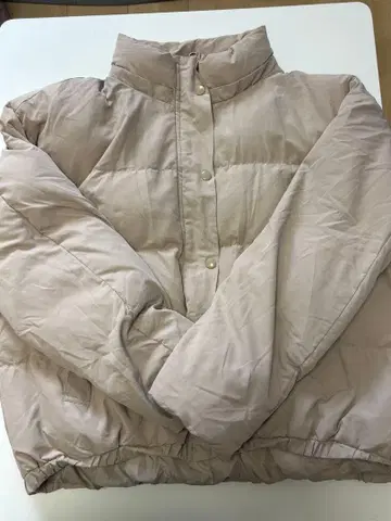 AZUL 베이지 다운 자켓 L 사이즈